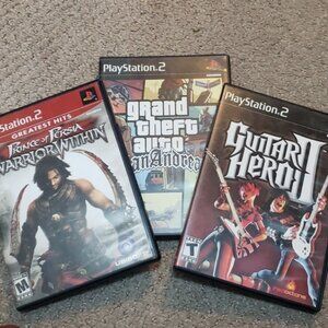 Playstation 2 two game bundle of three
